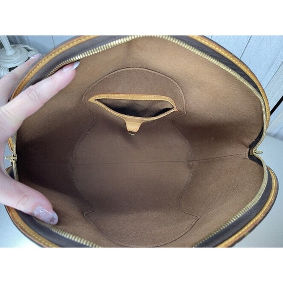 Louis Vuitton Monogram Ellipse PM Hand Bag Brown France Canvas - Picture 8 of 10